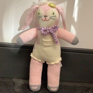 Kids bunny knit doll